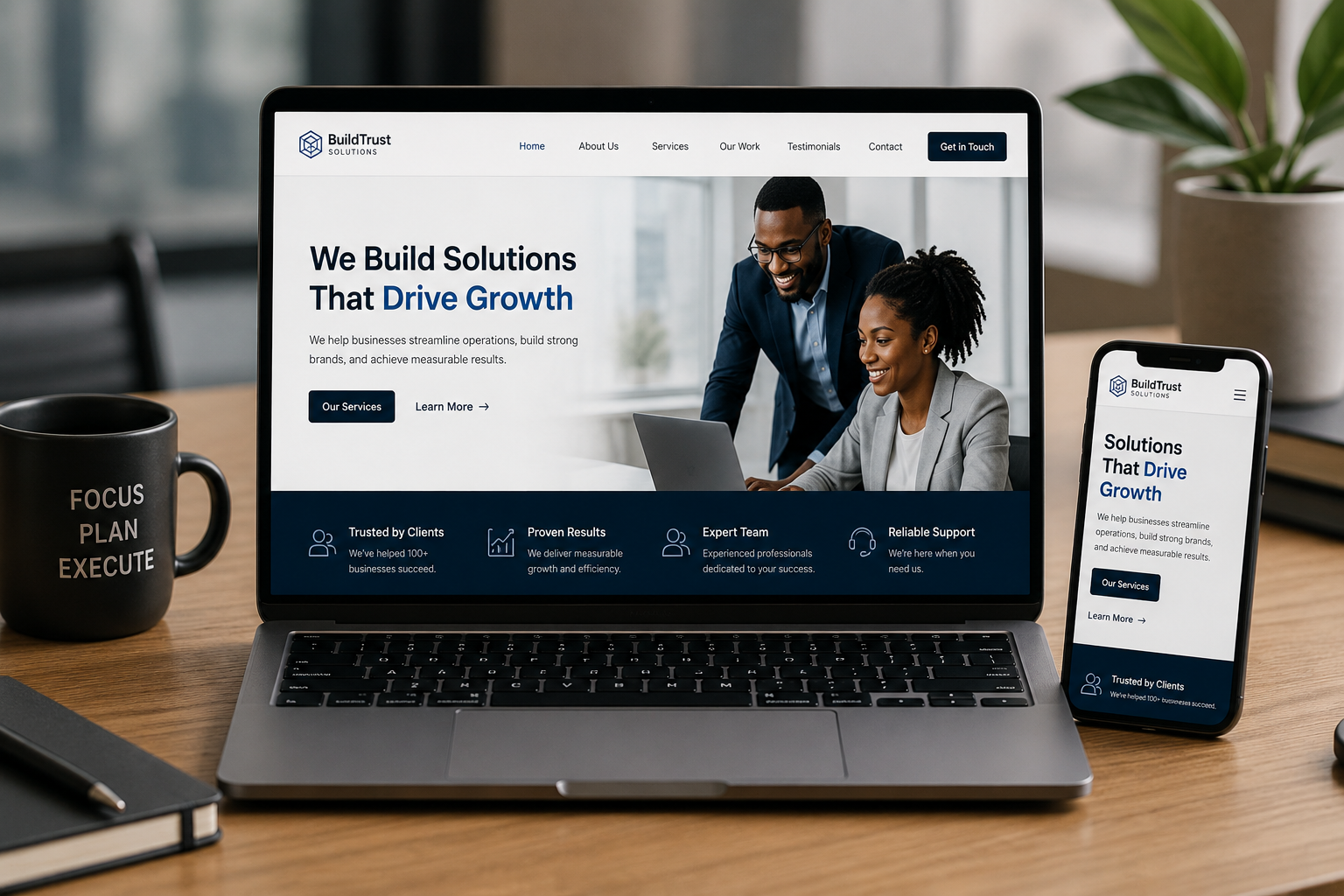 Business Website That Builds Trust